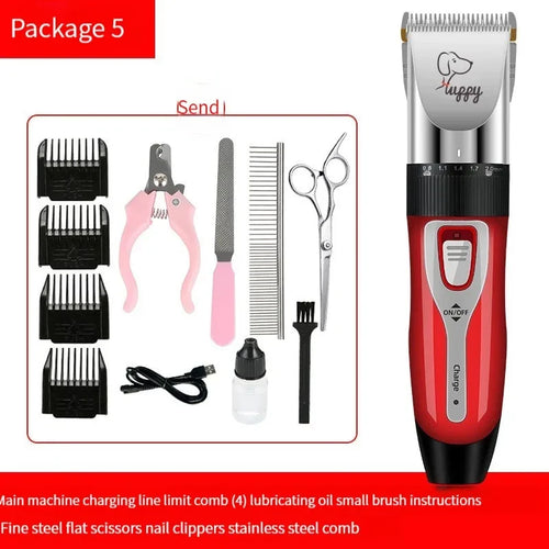 Cordless Dog Hair Grooming Clipper