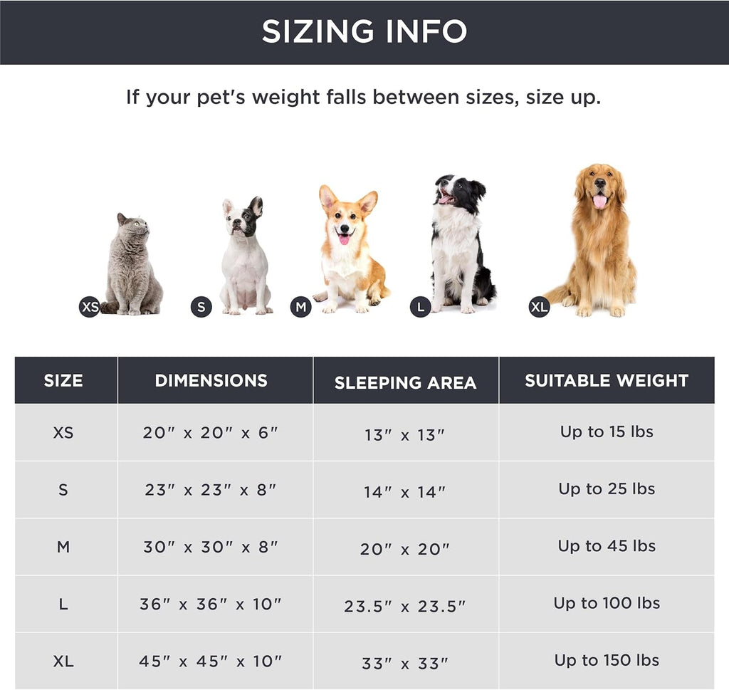 Anti-Slip round Fluffy Plush Faux Fur Pet Bed
